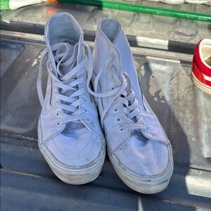 Vans Classic White High-Top Sneakers